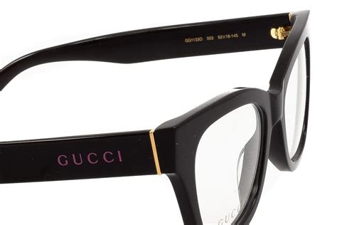 occhiali gucci neri da vista|farfetch gucci occhiali.